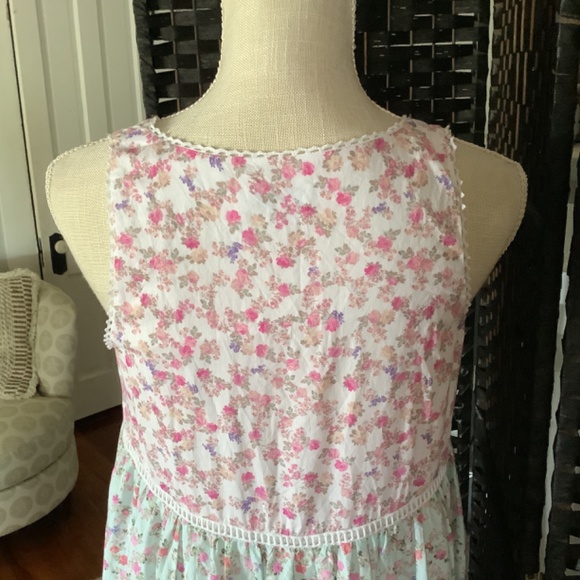 Love shack fancy boho floral dress with pockets xs excellent condition👗 - Picture 7 of 8